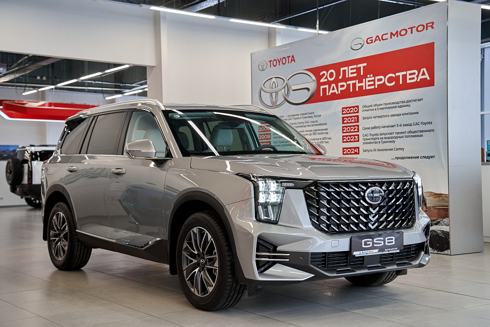 GAC GS8 GL, серебряный