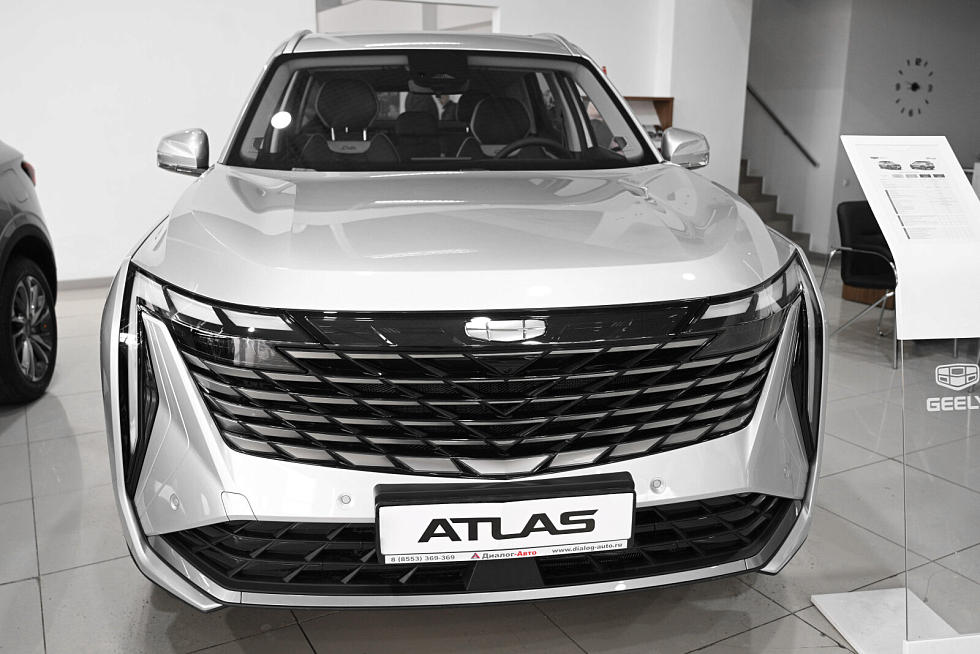 Geely Atlas Спорт, серебряный