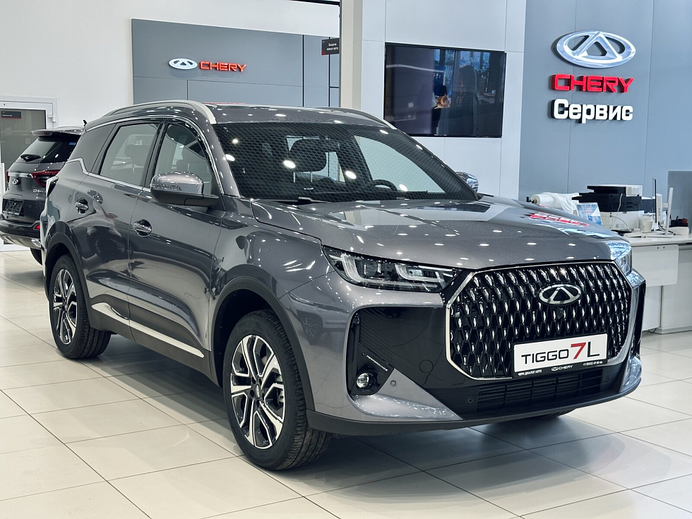 Chery Tiggo 7L Prime, серебряный
