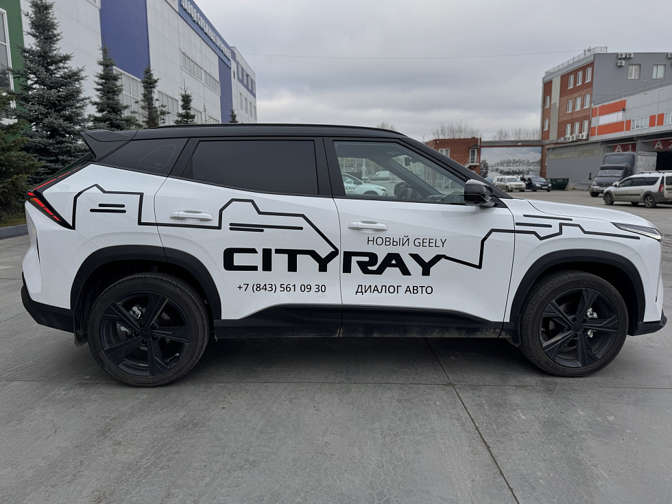 Geely Cityray Flagship, белый