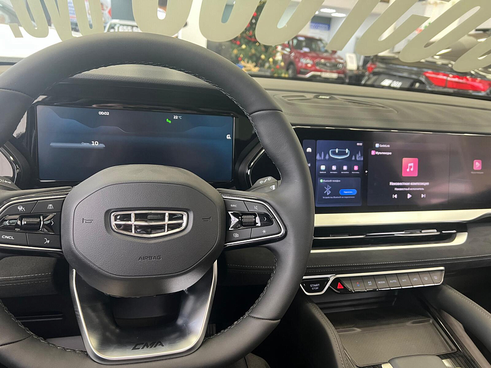 Geely Monjaro Flagship, черный