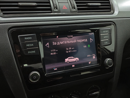 Skoda Rapid Hockey Edition Ambition, 2018 года, пробег 105178 км