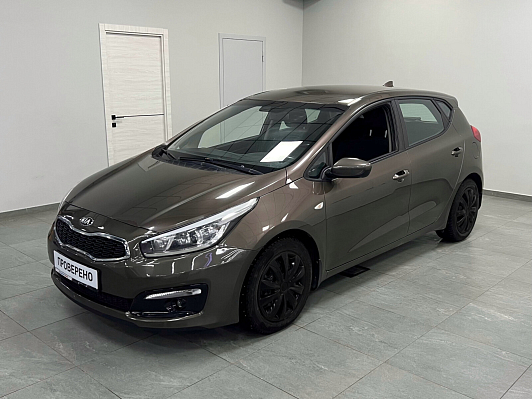 Kia Ceed Luxe, 2017 года, пробег 64605 км