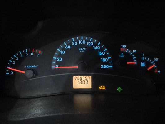 Lada (ВАЗ) Kalina Стандарт, 2012 года, пробег 208796 км