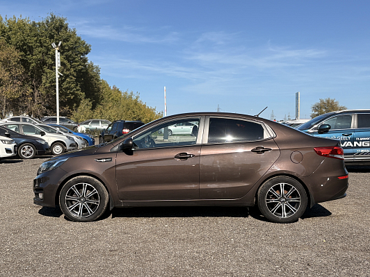 Kia Rio Luxe, 2016 года, пробег 113372 км