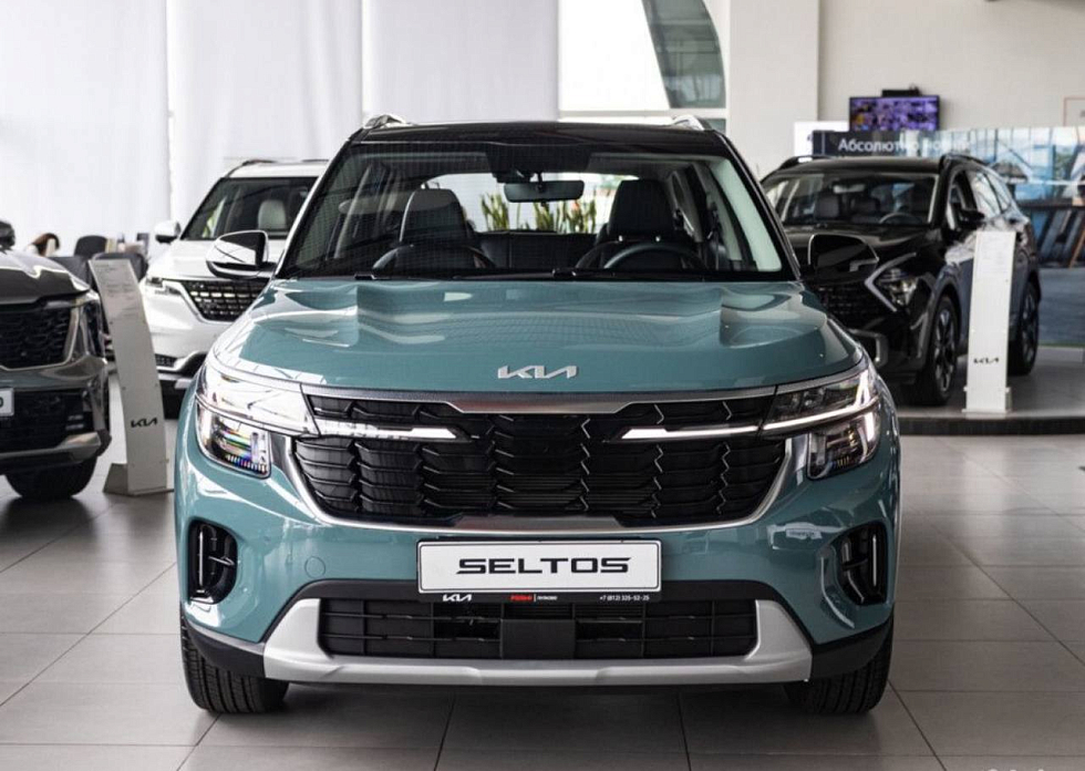 Kia Seltos Premium Edition, синий