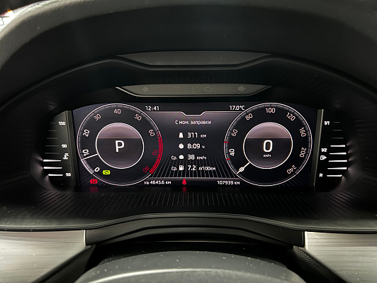 Skoda Rapid Style, 2021 года, пробег 107800 км