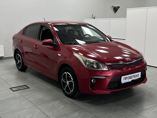 Kia Rio Luxe RED Line, 2017 года, пробег 155038 км