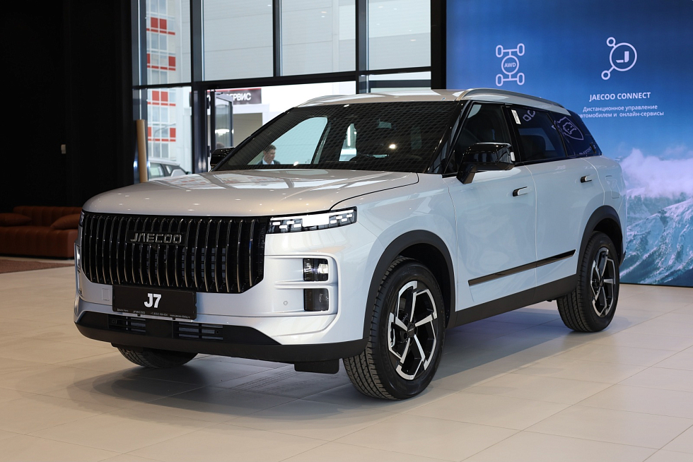 Jaecoo J7 Ultimate, серебряный