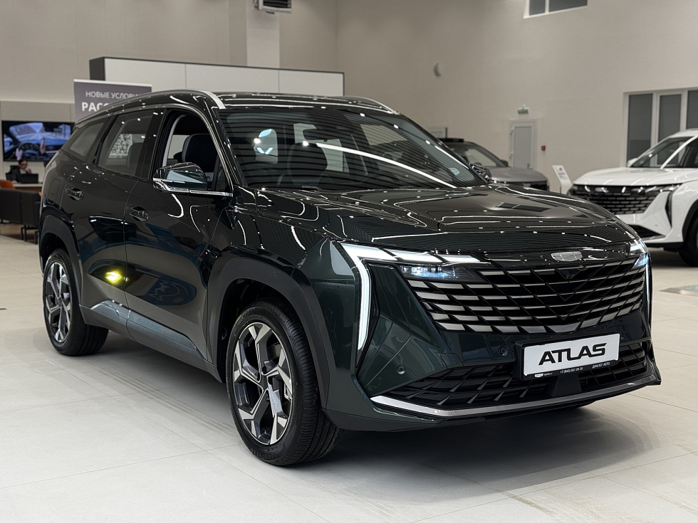Geely Atlas Flagship, черный