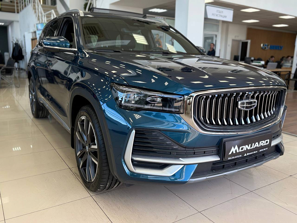 Geely Monjaro Luxury, зеленый