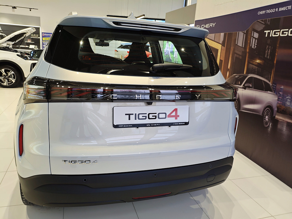 Chery Tiggo 4 Ultra, серебряный