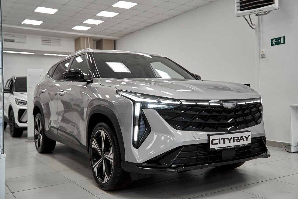 Geely Cityray Спорт, серебряный