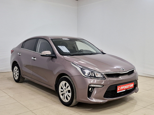 Kia Rio Prestige, 2019 года, пробег 100600 км