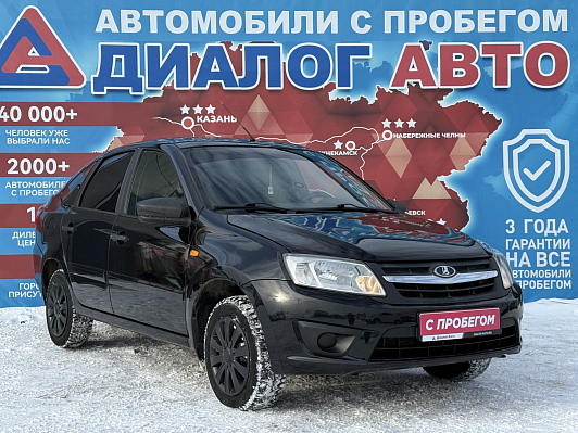 Lada (ВАЗ) Granta Comfort Multimedia Glonass 21911-51-00D, 2014 года, пробег 132279 км