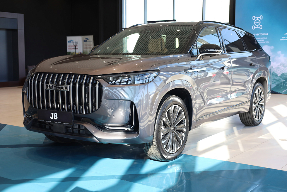 Jaecoo J8 Active двухцветный, серый