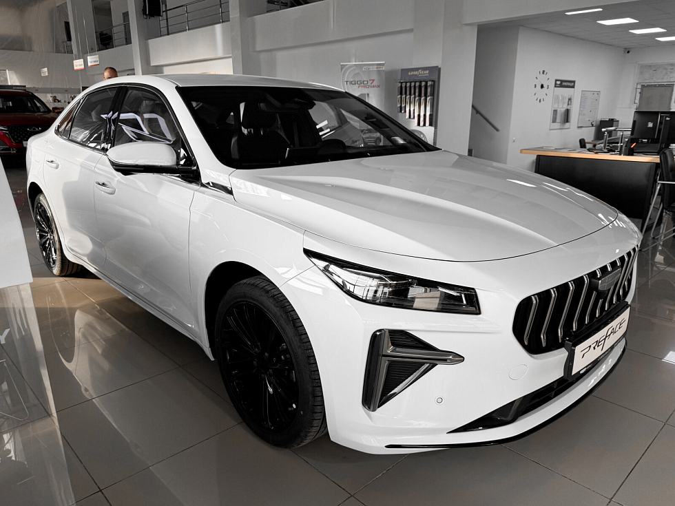 Geely Preface Флагман, белый