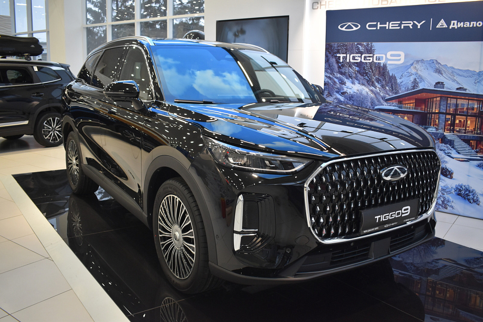 Chery Tiggo 9 Прайм / Prime, черный