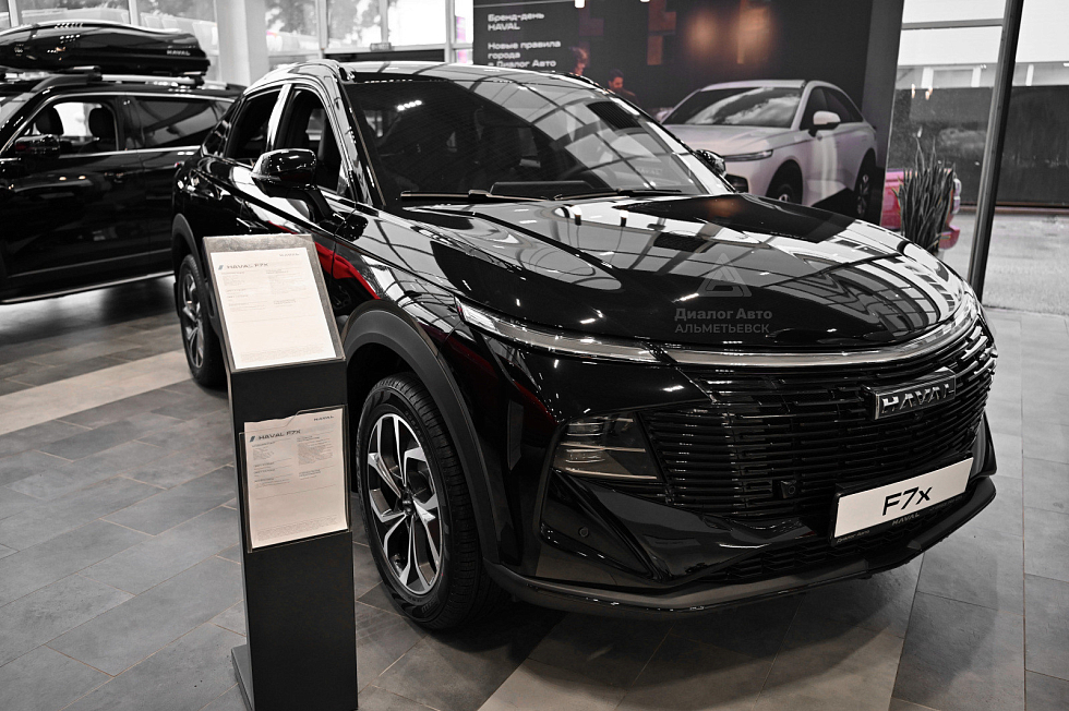 Haval F7x Премиум, черный