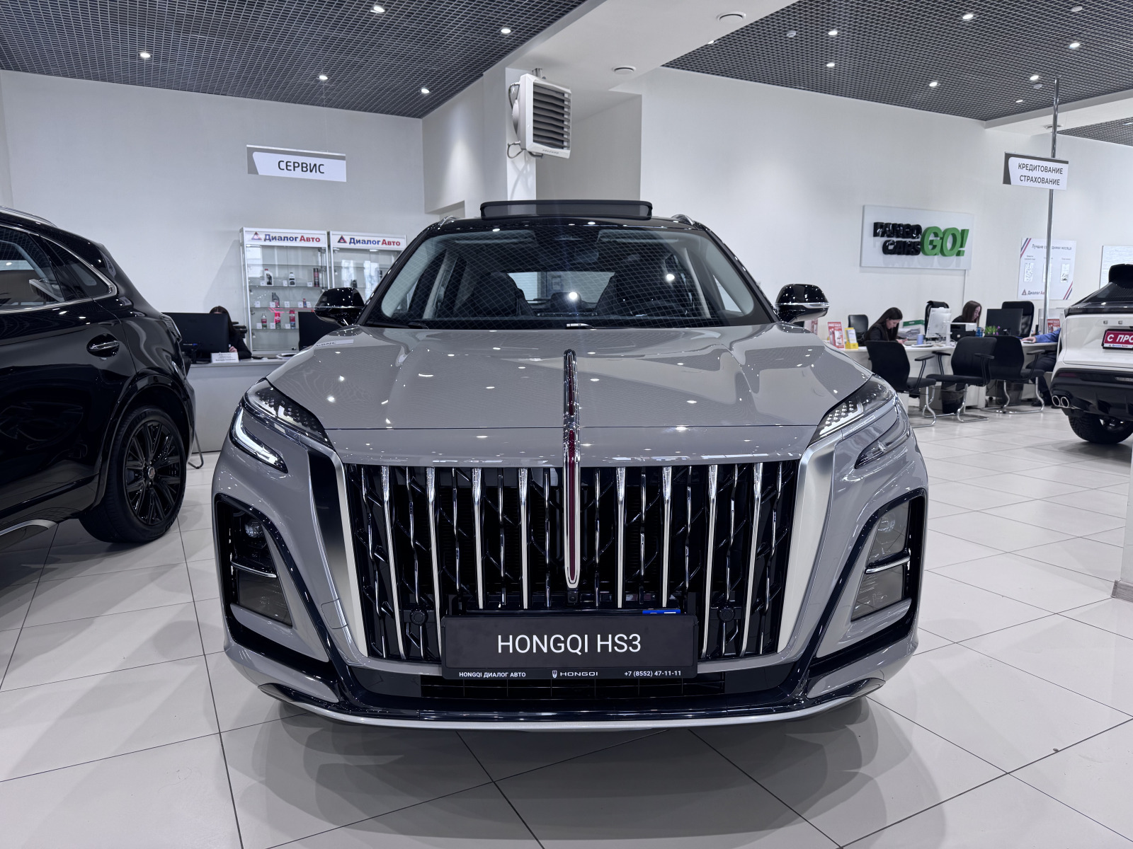 Hongqi HS3 Комфорт (Comfort), серый