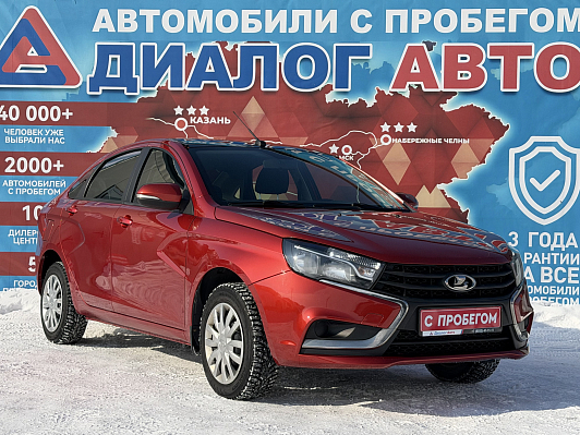 Lada (ВАЗ) Vesta Comfort Multimedia (2018-2019), 2017 года, пробег 64000 км