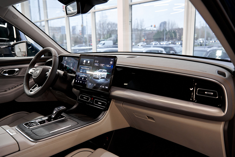 GAC GS8 GX Premium, серебряный