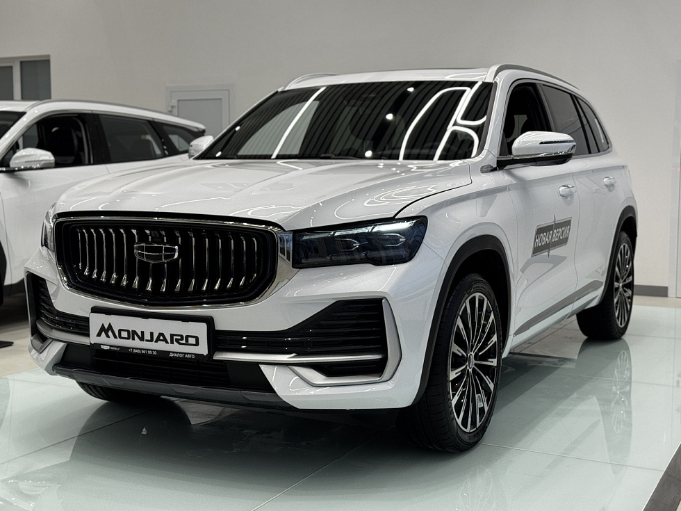 Geely Monjaro Flagship, белый