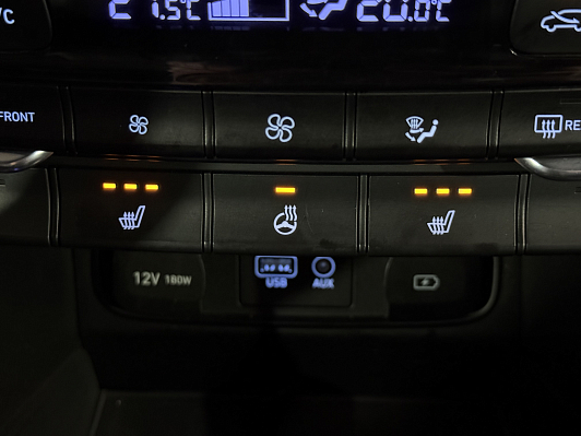 Hyundai Santa Fe Premier, 2019 года, пробег 94800 км