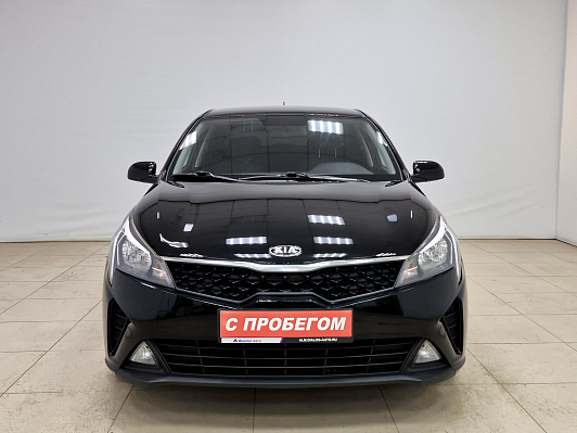 Kia Rio Luxe, 2021 года, пробег 77528 км