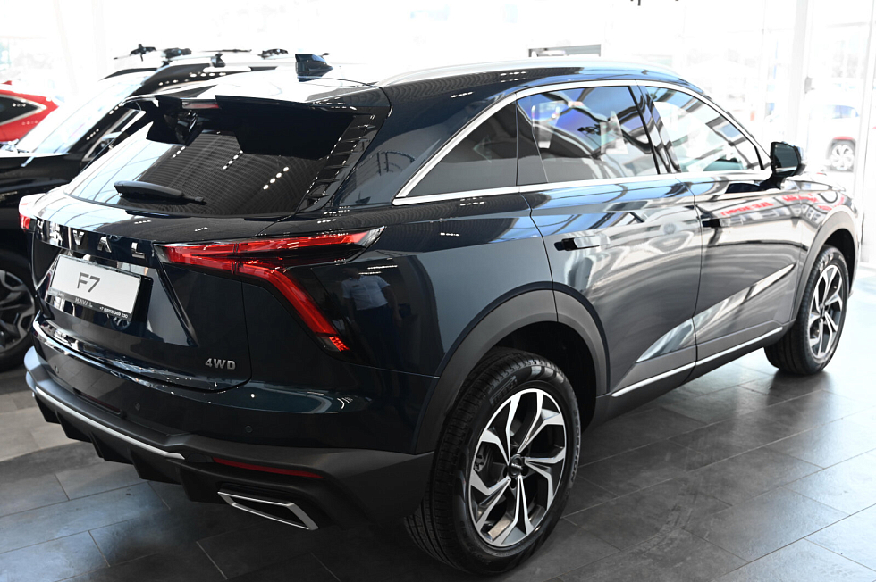Haval F7 Премиум (2026), голубой