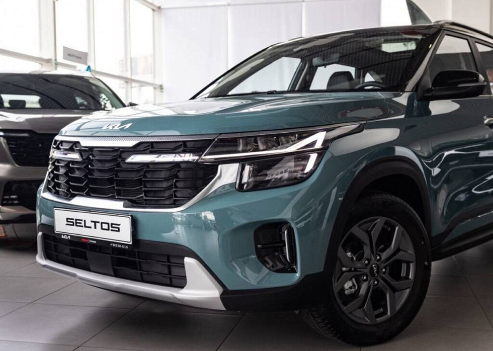 Kia Seltos Premium Edition, синий