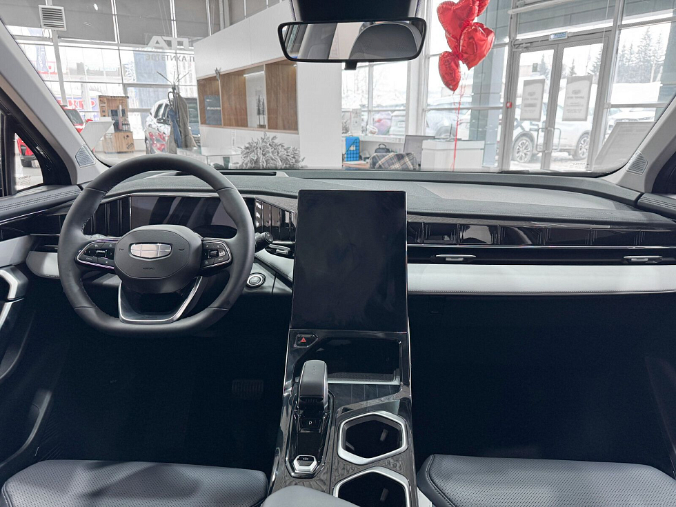 Geely Atlas Флагман, зеленый