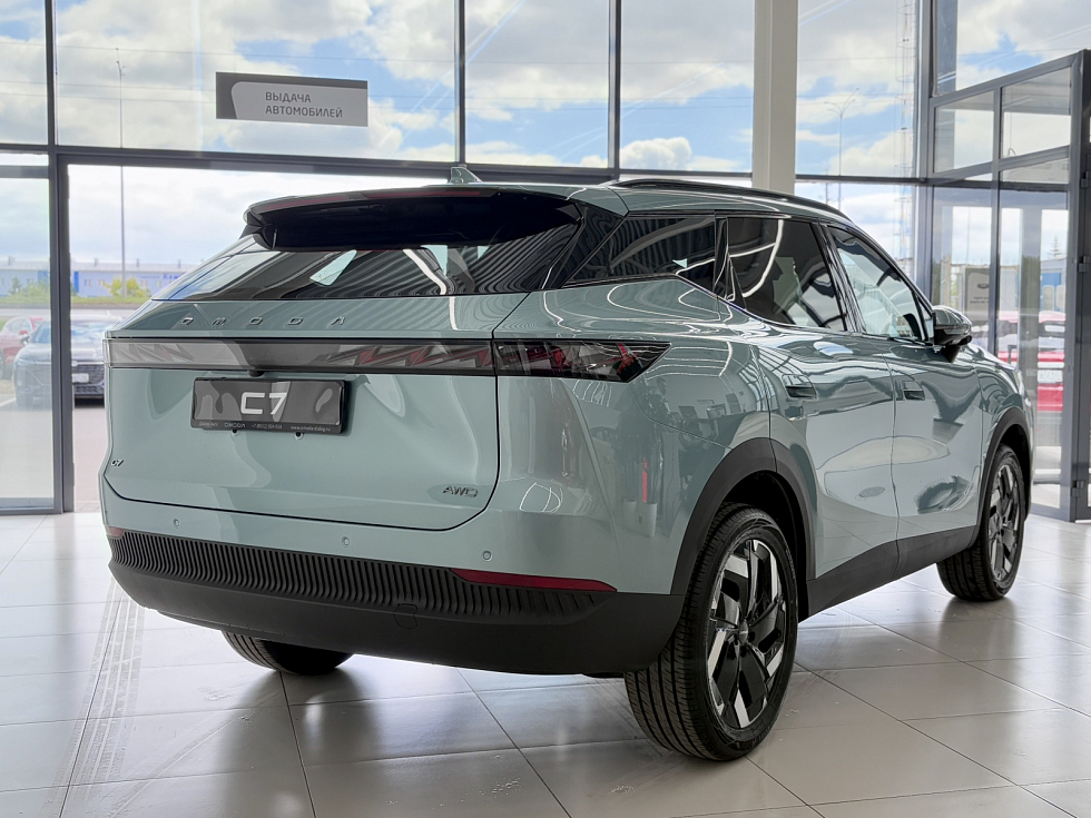 Omoda C7 Joy, зеленый