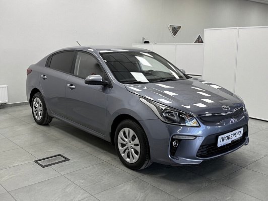 Kia Rio Luxe, 2017 года, пробег 124663 км