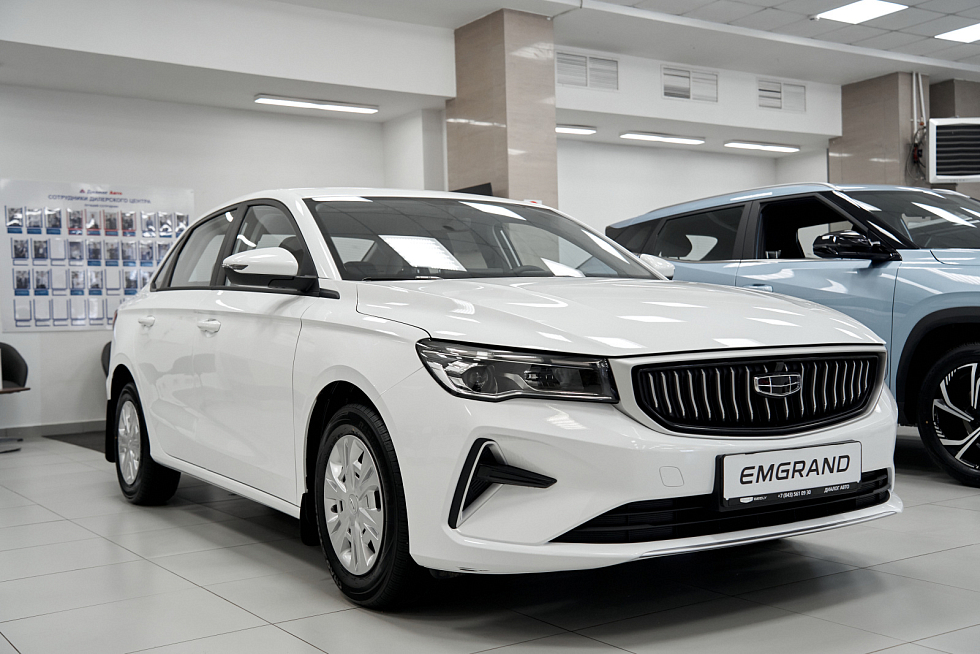 Geely Emgrand Flagship, белый