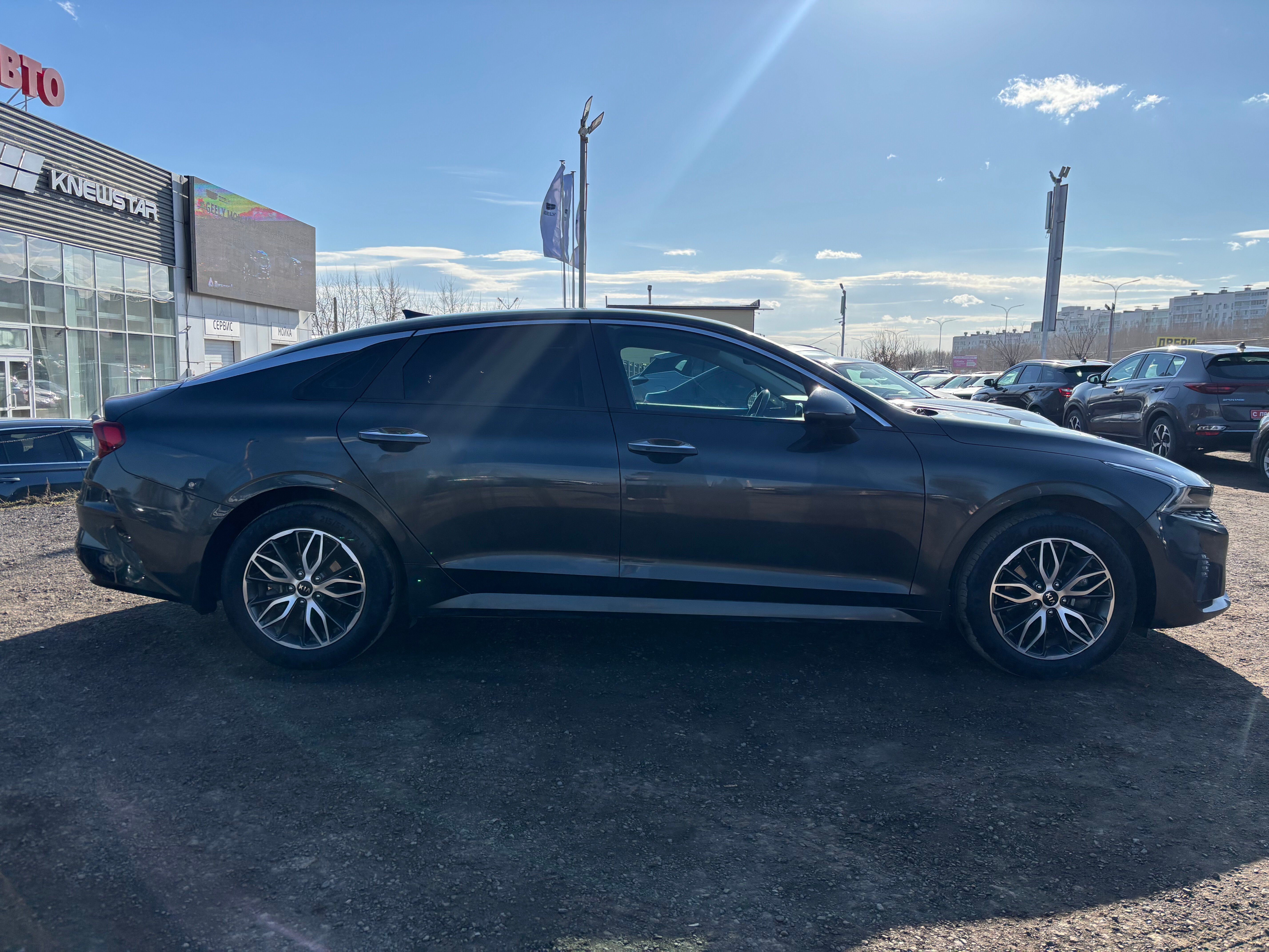 Kia K5 Prestige, 2020 года, пробег 120813 км