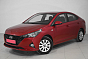Hyundai Solaris Elegance, красный