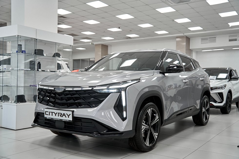 Geely Cityray Комфорт, серебряный