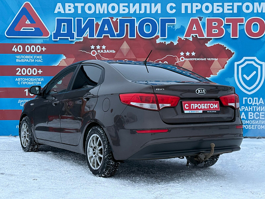 Kia Rio, 2015 года, пробег 135000 км