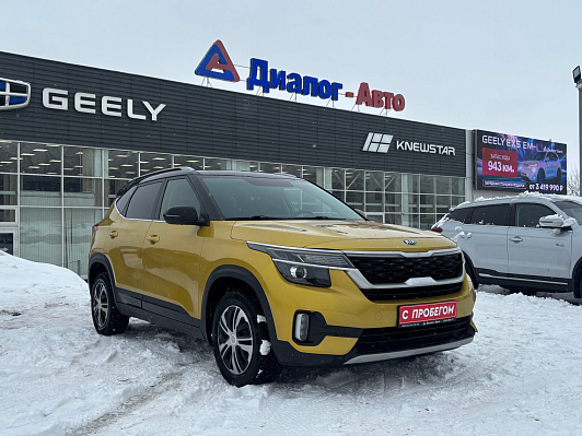 Kia Seltos Luxe, 2021 года, пробег 87328 км