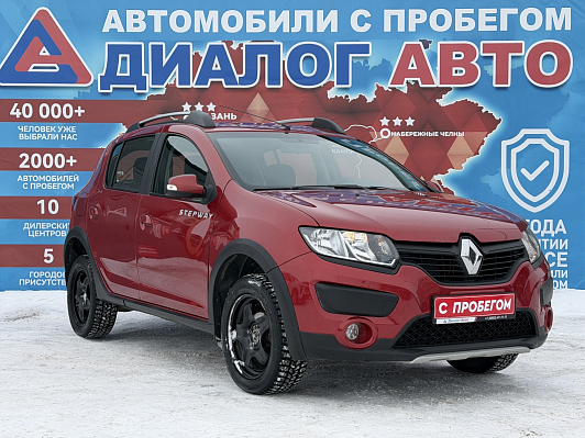 Renault Sandero Confort, 2014 года, пробег 52203 км