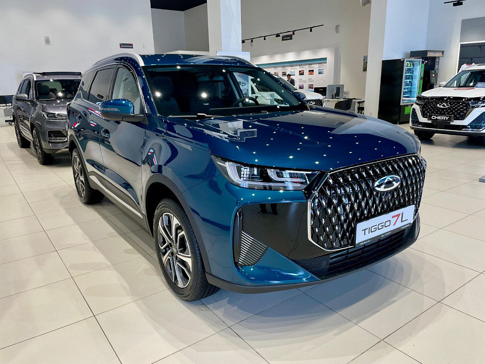 Chery Tiggo 7L Active, синий