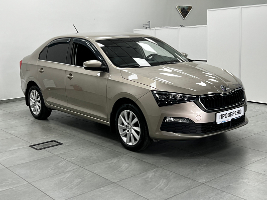 Skoda Rapid Style, 2021 года, пробег 107800 км