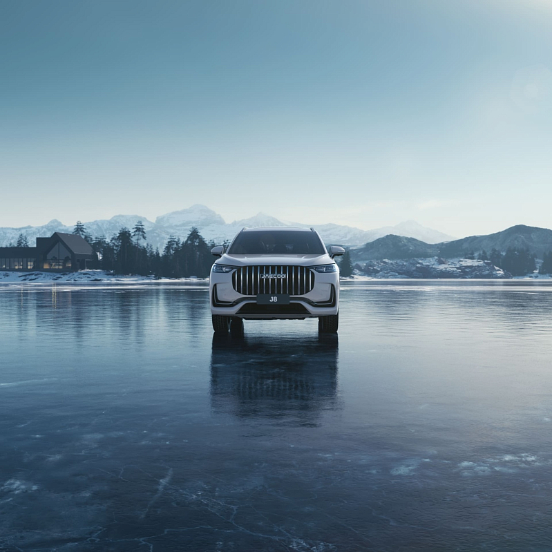 Jaecoo J8 Комфорт, белый