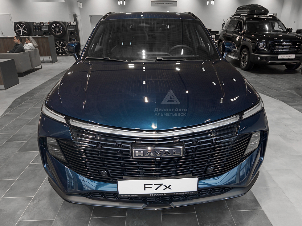 Haval F7x Tech Plus, синий