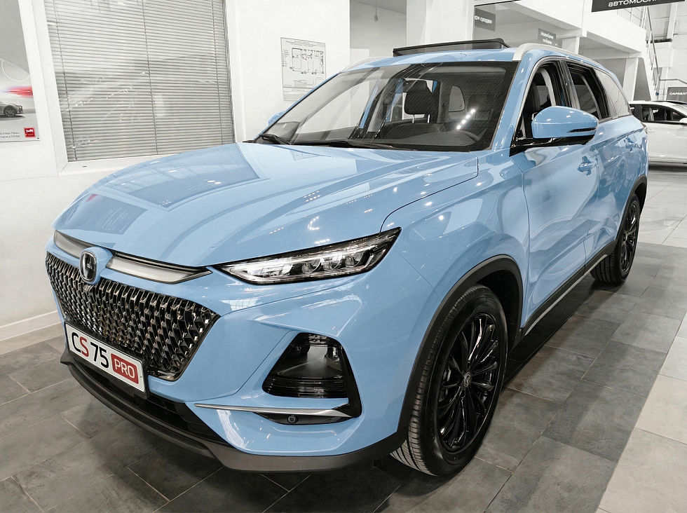 Changan CS75 Pro Техно 5 мест, голубой