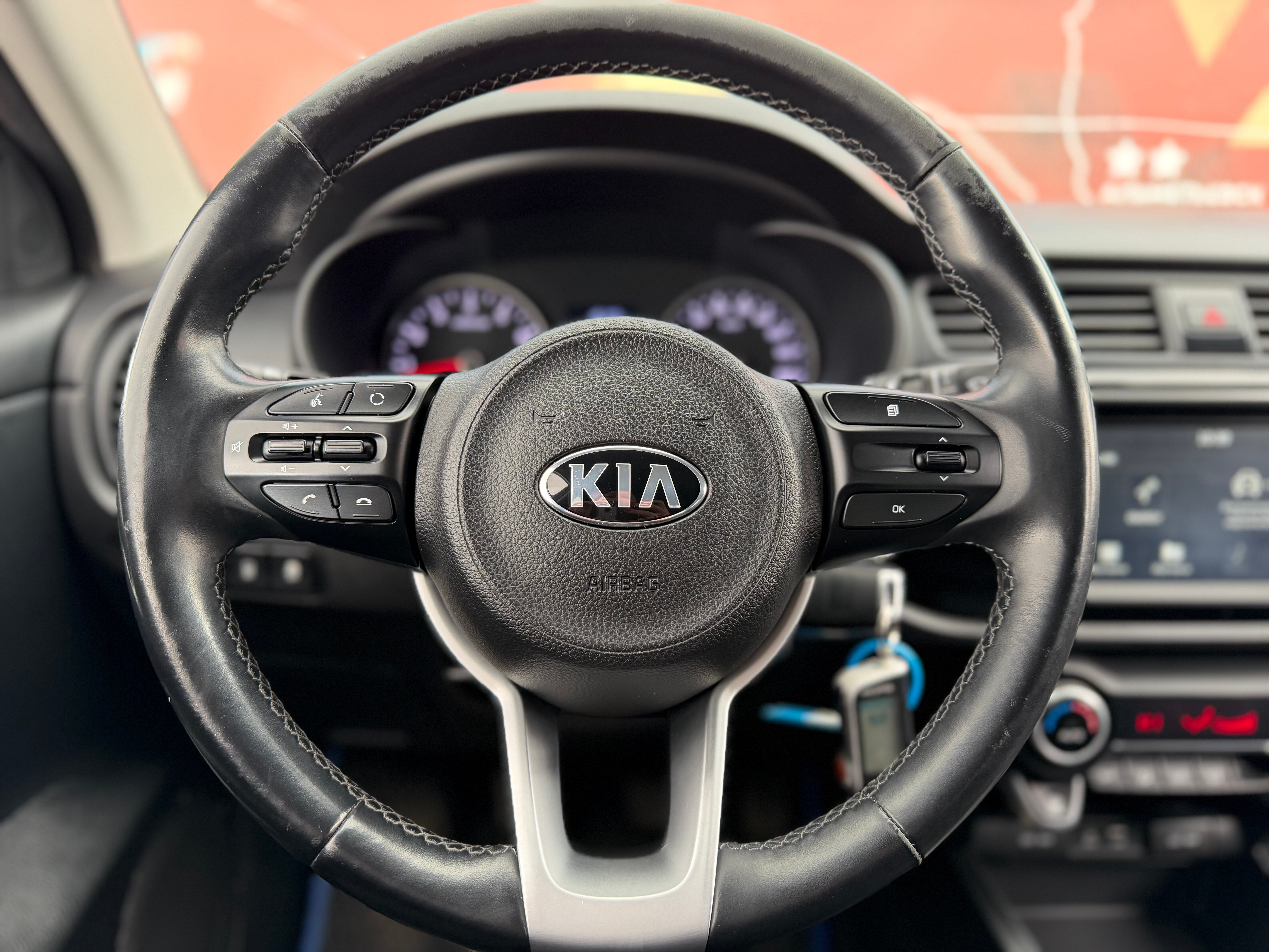 Kia Rio Prestige AV, 2018 года, пробег 89700 км